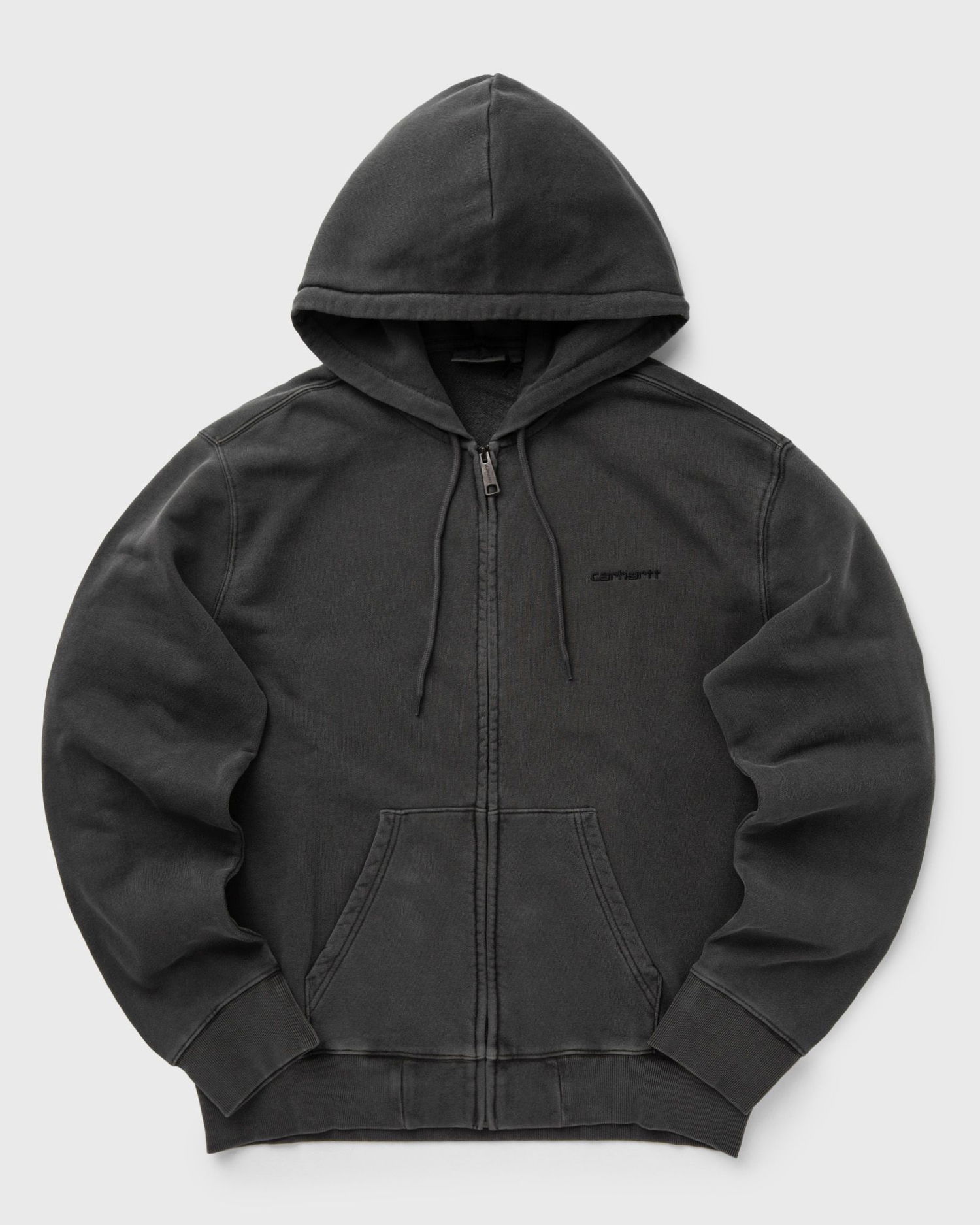 Sweatshirt Carhartt WIP Hooded Duster Script Jacket Grå | I033619-89.GD, 0