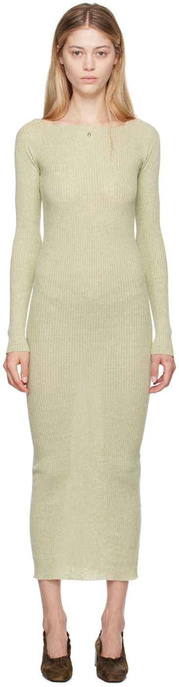 Klä Baserange Baserange Dande Maxi Dress Grön | KNDAD-LI-AU24, 0