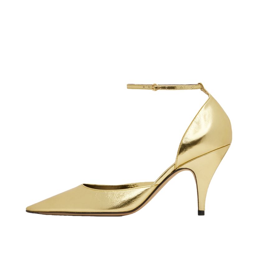 Sneakers och skor The Row The Row Liisa D'Orsay Heels Metallisk | F1543-M39