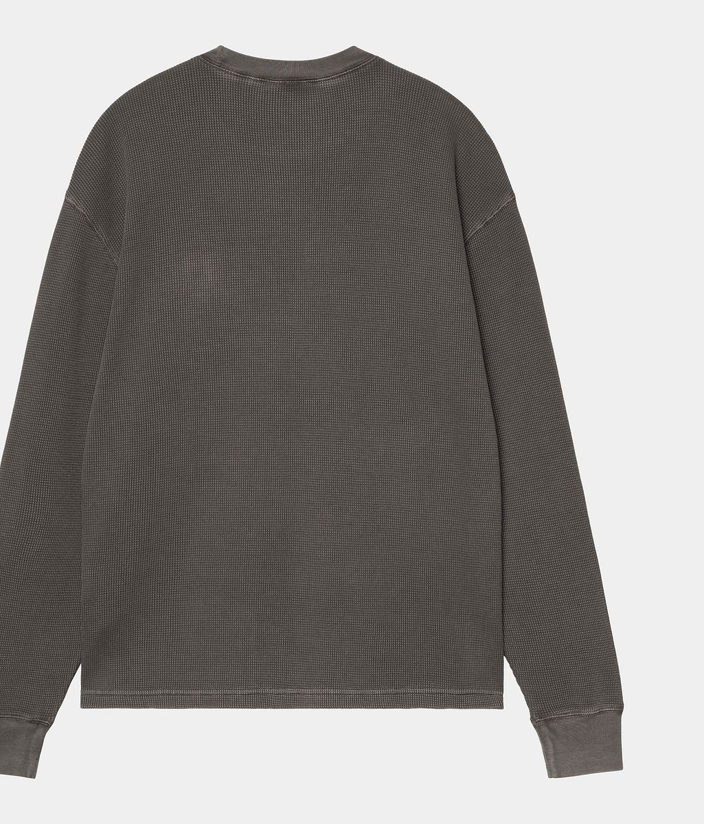 T-shirt Carhartt WIP Long Sleeve Vista Waffle T-Shirt Grå | I035304_5, 1