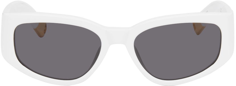 Solglasögon Jacquemus 'Les Lunettes Gala' Sunglasses Vit | JAC5C2SUN