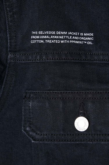 Jacka PANGAIA Pangaia Denim Jacket Svart | 10000973, 11