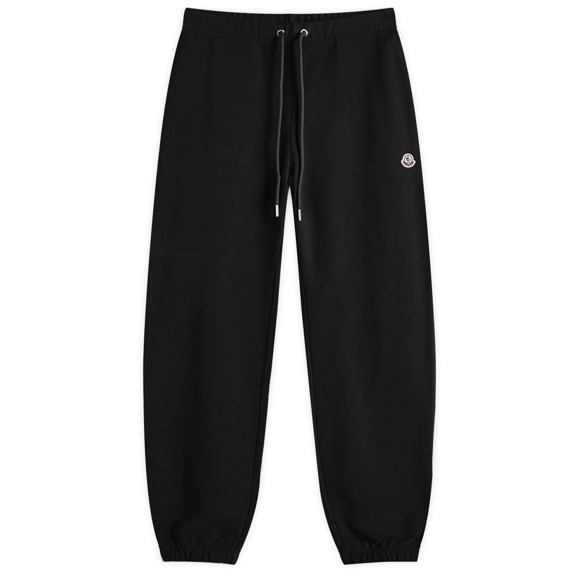 Träningsbyxor Moncler Emerized Fleece Sweatpants, Size Large Svart | 8H000-04-89AUJ-999