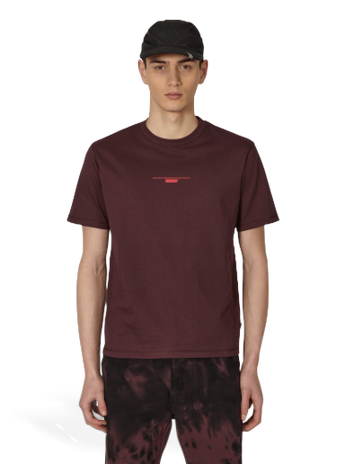 T-shirt AFFXWRKS Slab Bourgogne | SS23T03 CRIMSON