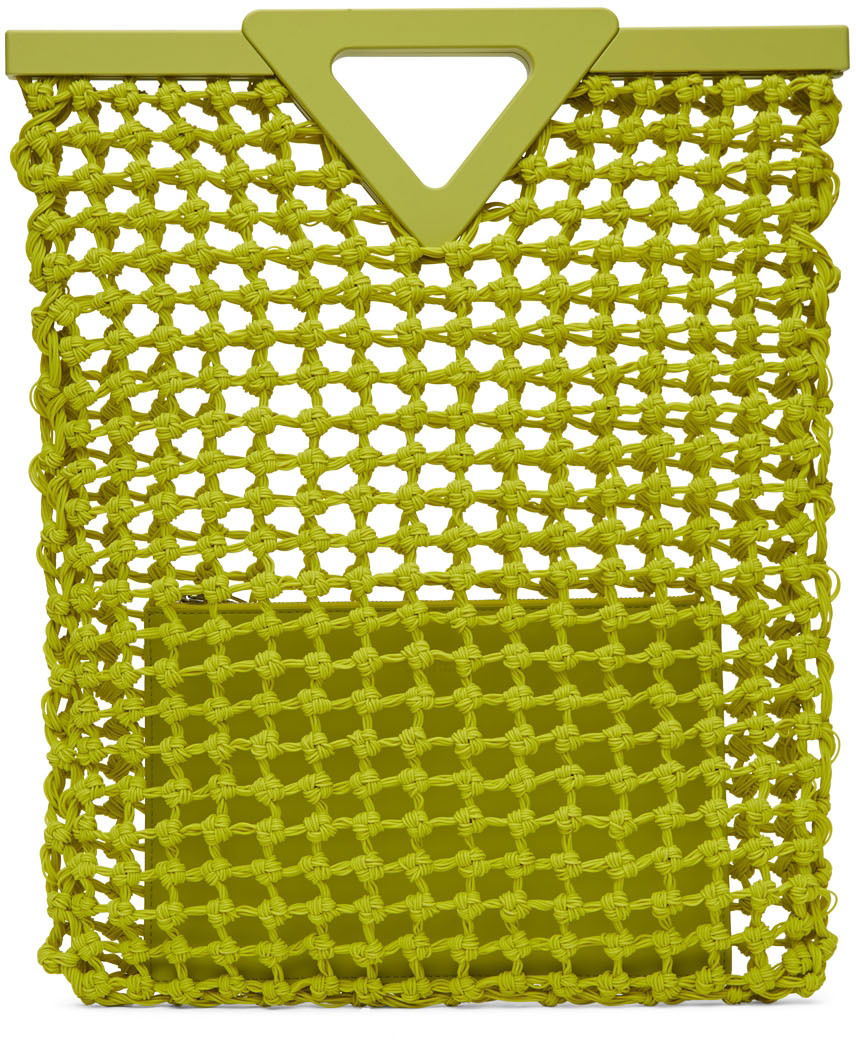 Handväska Bottega Veneta Point Top Handle Bag Grön | 690634 V1Q50, 0