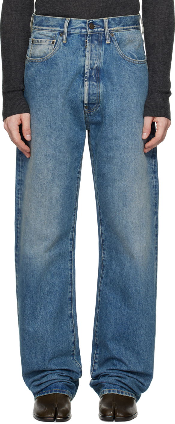 Jeans Maison Margiela 14 Oz Origin Jeans Blå | S50LA0233 S30561