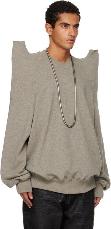 Sweatshirt Rick Owens Concordians Tecsweat Sweatshirt Grå | DU02E7272 FGM, 1
