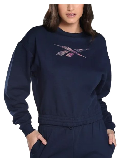 Sweatshirt Reebok MODERN SAFARI COVERUP Mörkblå | 100037702