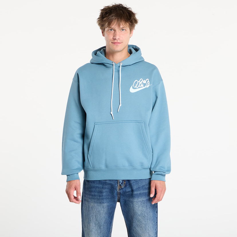 Sweatshirt Nike Solo Swoosh Fleece Hoodie Blå | IH4293-006