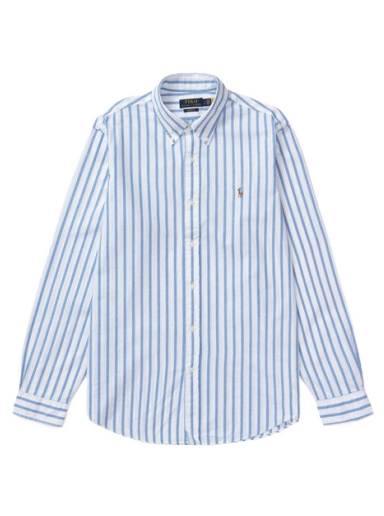 Skjorta Polo by Ralph Lauren Custom Fit Striped Oxford Shirt Flerfärgad | 710906622001