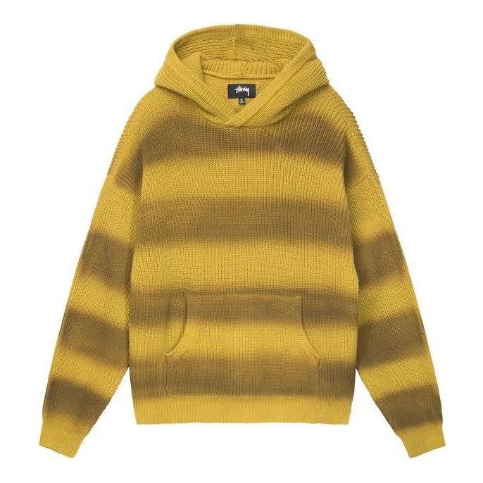 Sweater Stüssy Spray Dyed Hoodie Gul | 117149
