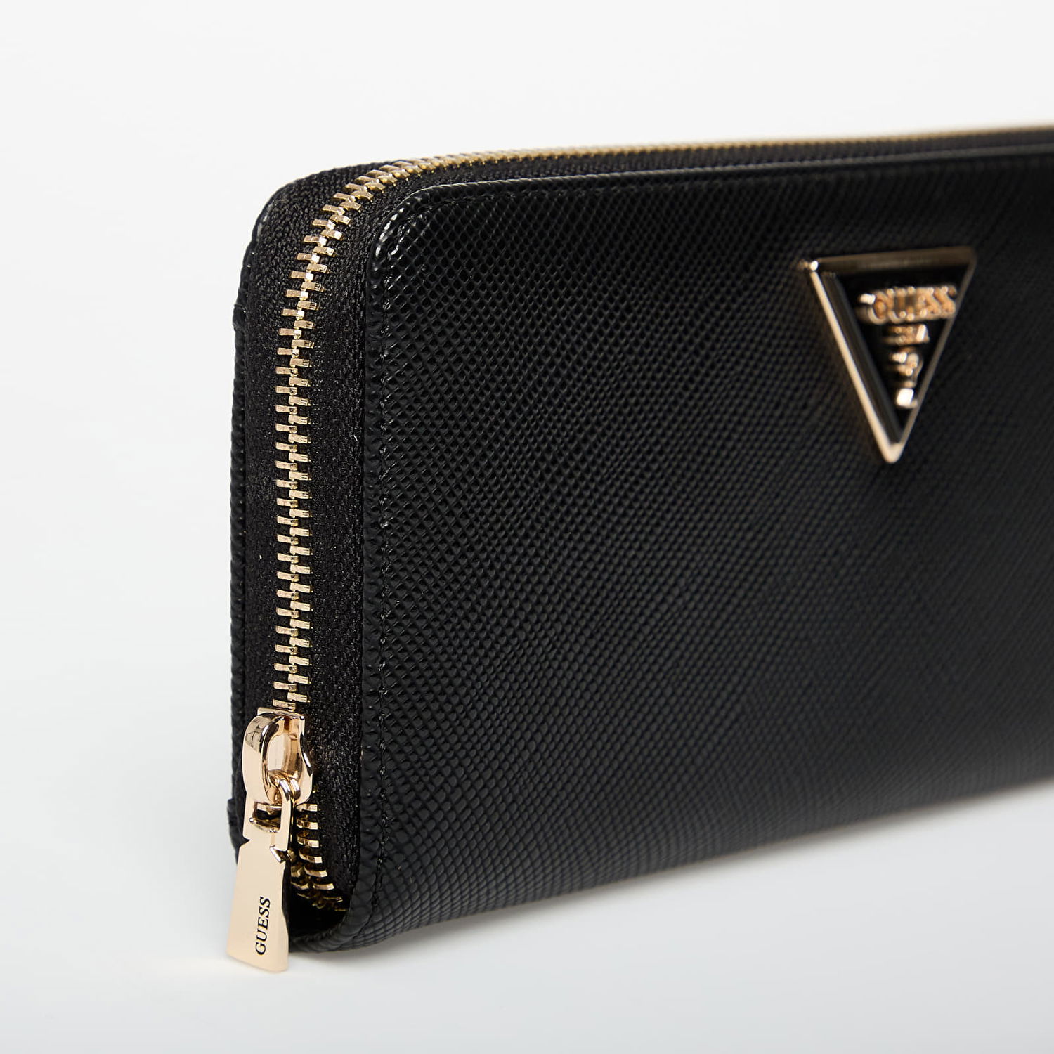 Plånbok GUESS Laurel Ii Slg Large Zip Around Wallet Svart | SWZG7459146-BLA, 1