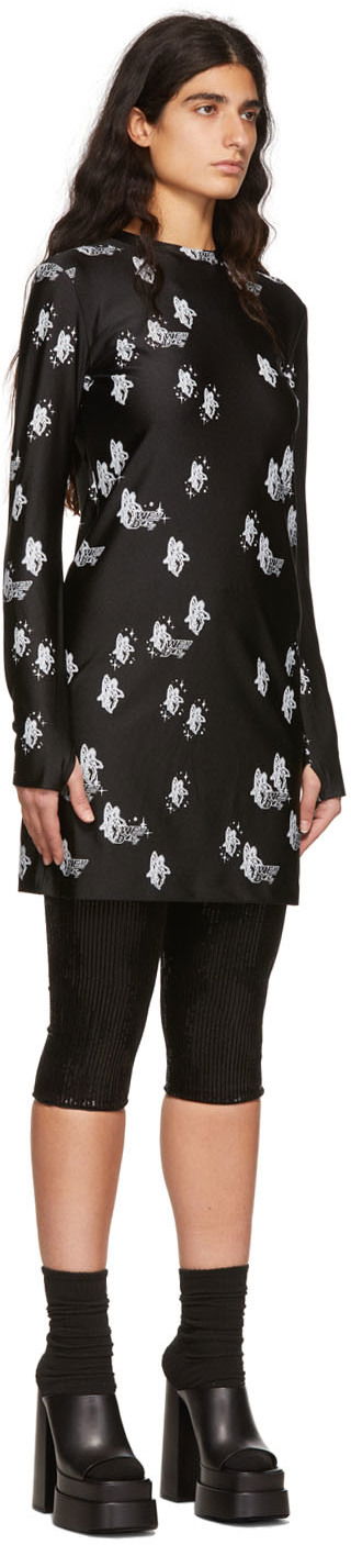 Klä We11done We11done Artwork Mini Dress Svart | WD-TO1-22-720-W-BK, 1