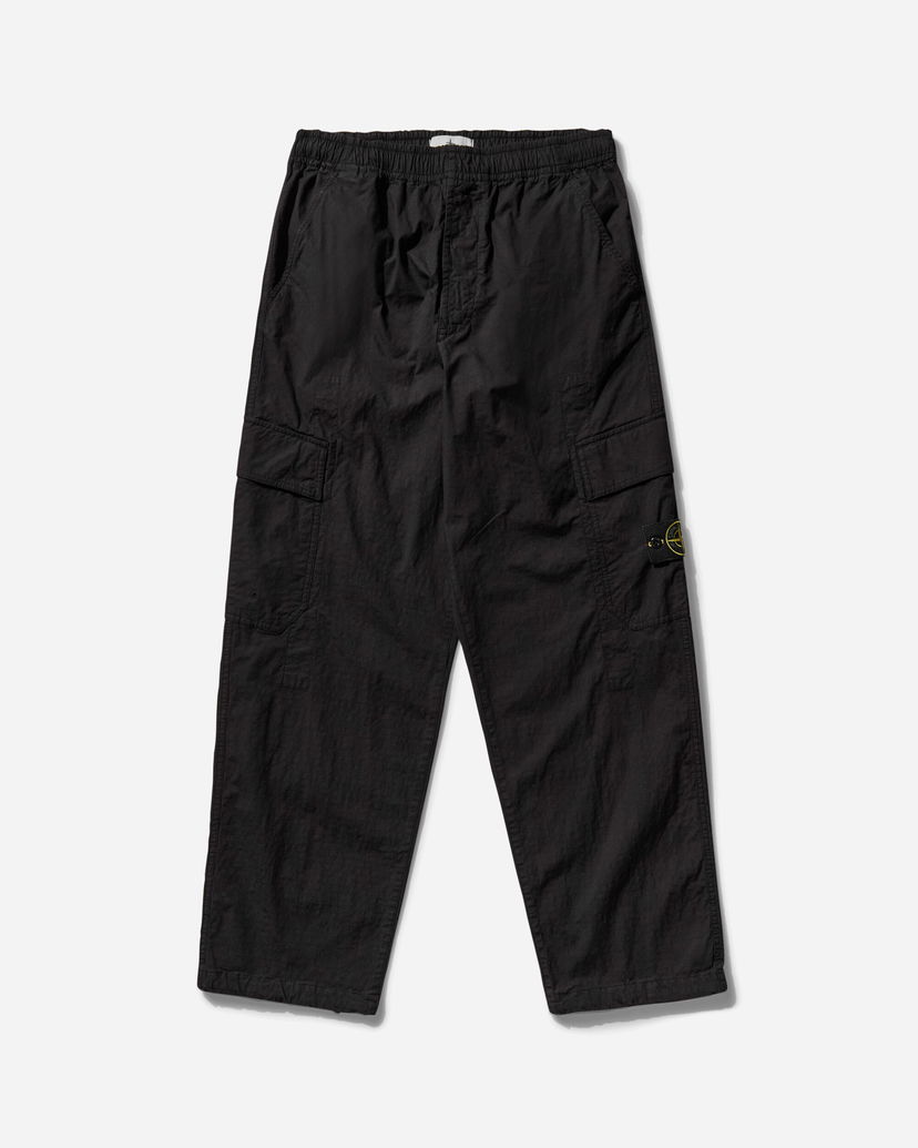 Cargo byxor Stone Island Stretch Ripstop-TC Cargo Pants Svart | K1S15-3100022-S0063 V0029