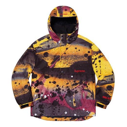 Parkas Supreme GORE-TEX Anorak Splash Ink Half Zipper Jacket Flerfärgad | SUP-SS20-031, 0