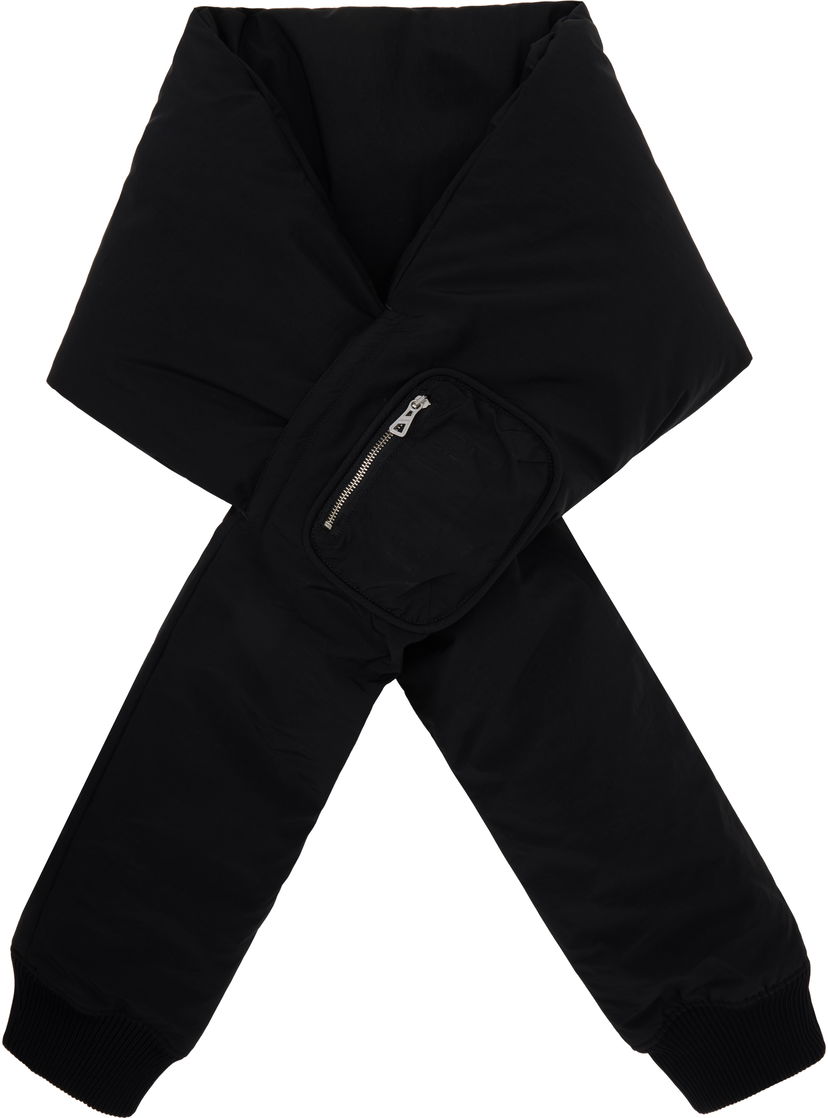 Halsduk Jean Paul Gaultier Jean Paul Gaultier Padded Sleeve Scarf Svart | 25/03-U-AC003-W007-00