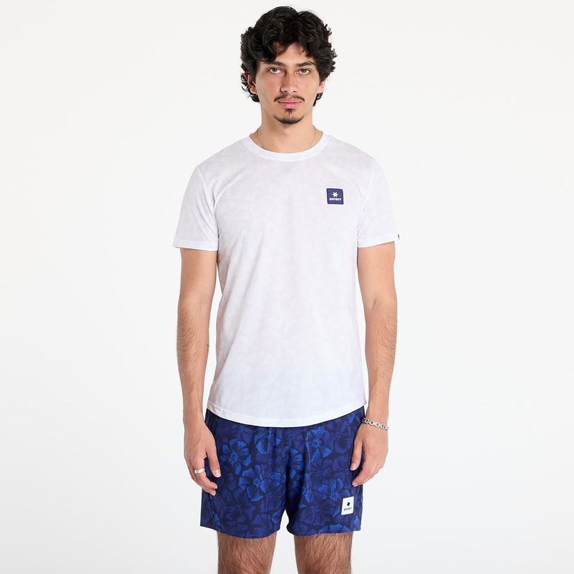 T-shirt Saysky SAYSKY Flower Combat T-Shirt Vit | NMRSS31C1030