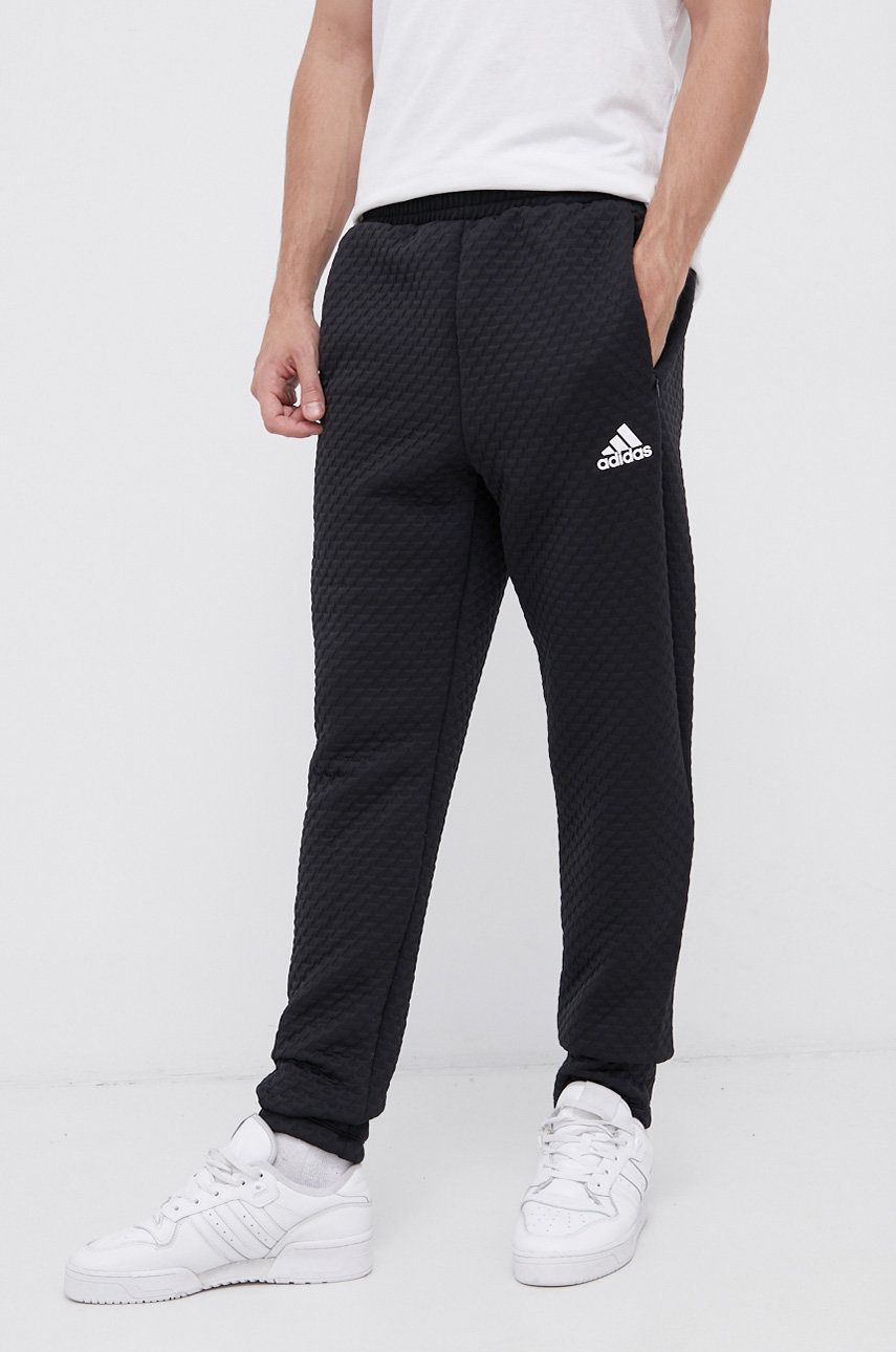 Träningsbyxor adidas Performance Performance GT3743 Quilted Joggers Svart | GT3743, 0
