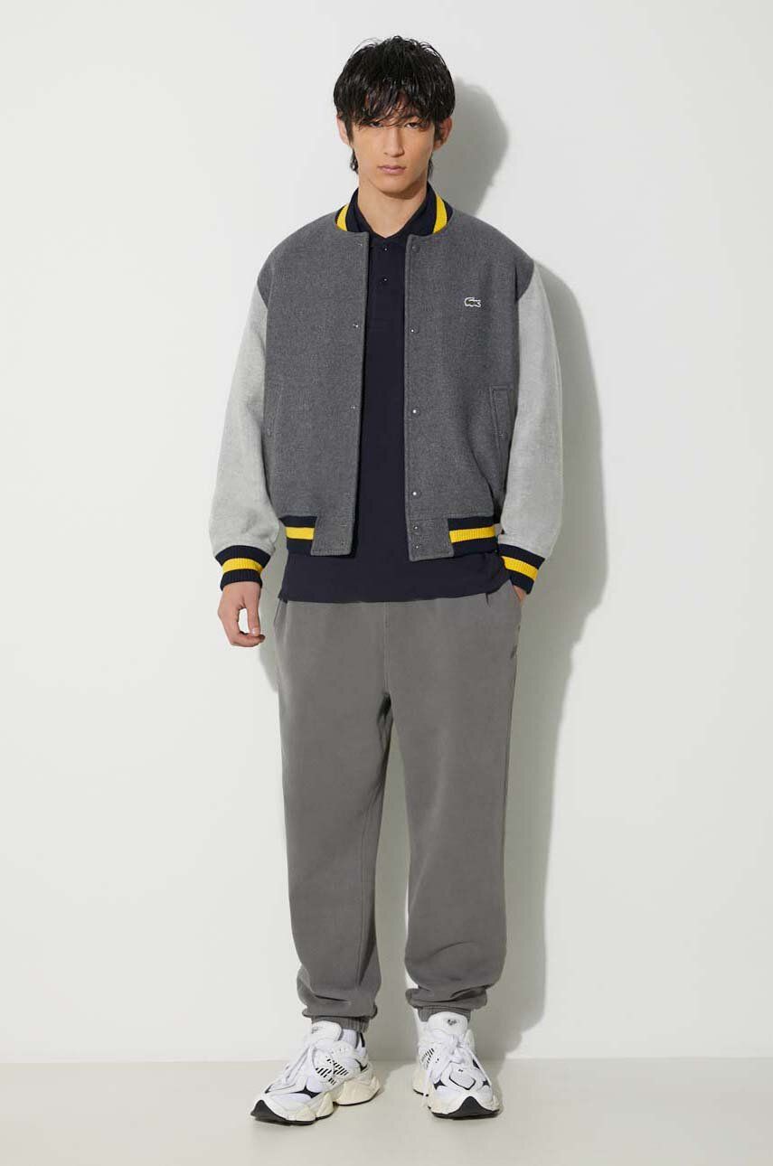 Träningsbyxor Lacoste Sweatpants Grå | XH3451, 1