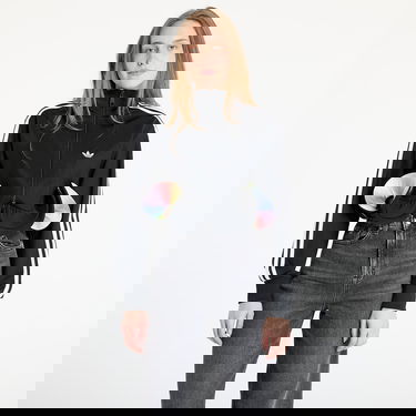 Jacka adidas Performance adidas x Jeremy Scott Pride Fashion Cropped Track Jacket Svart | JW0828, 4