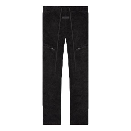 Byxor Fear of God Essentials Polar Fleece Pant Svart | FOG-SS22-2530