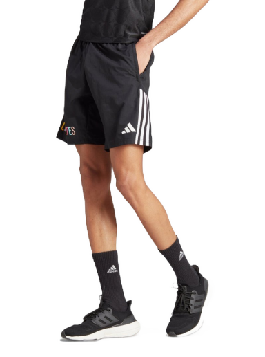Shorts adidas Performance Pride Tiro Downtime Shorts Svart | HY5900