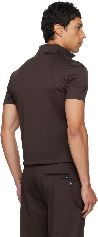 Träningsoverall Courrèges Courrèges Interlock Tracksuit Top Brun | 325JTO447JS0250, 2