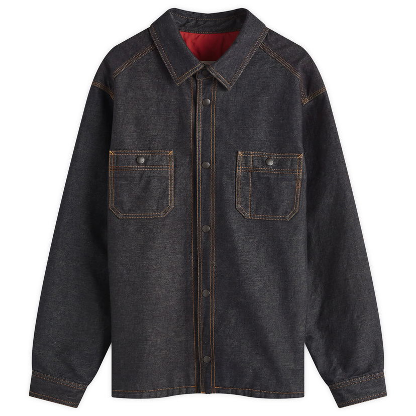 Skjorta Moncler Shirt Denim Blå | 2F000-16-596IF-77A