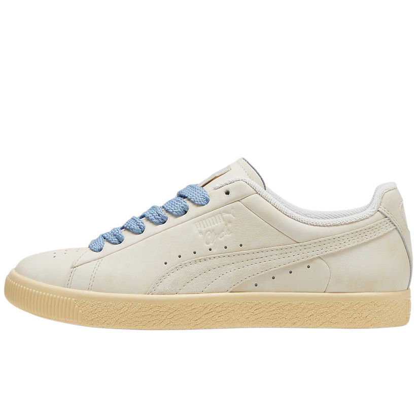 Sneakers och skor Puma Clyde Basketball Nostalgia, white Beige | 395374_01