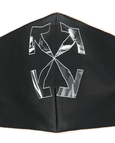 Tillbehör Off-White Caravaggio Arrow Simple Mask Svart | OMRG003F21FAB003 1009, 6