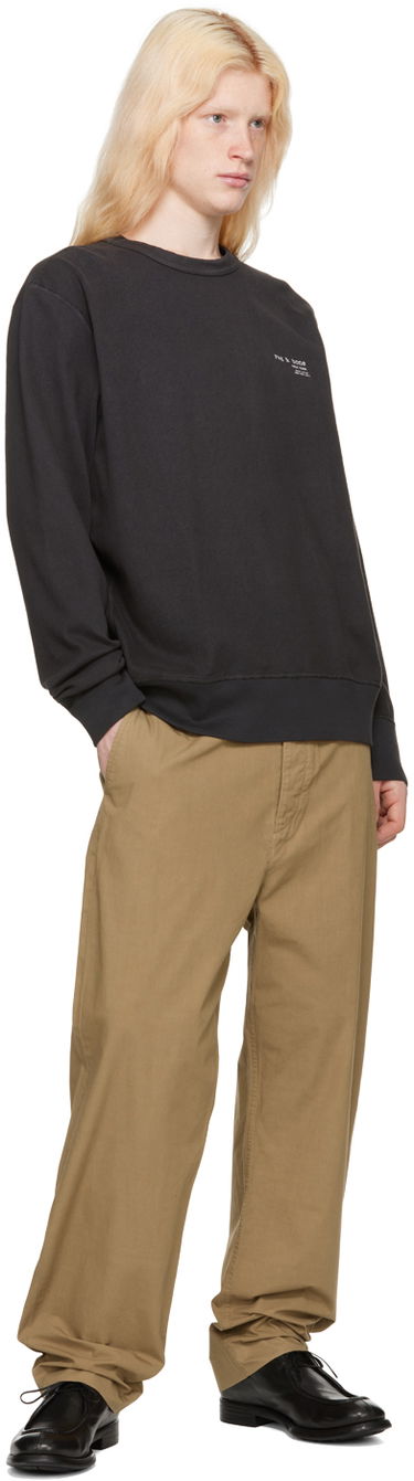 Sweater rag & bone Damon Sweatshirt Svart | MBC23HT022DJ22, 3