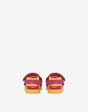 Sneakers och skor Dolce & Gabbana Dolce & Gabbana Gros-grain Sandals For First Steps (19-26) Flerfärgad | DL0076AB0288K200, 2