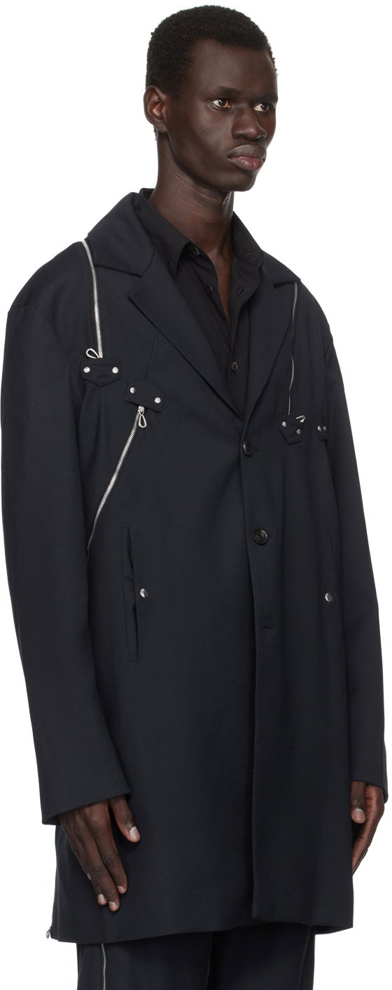 Jacka KIKO KOSTADINOV Kiko Kostadinov Knox Multi Zip Blazer Svart | KKAW24J03-44, 1