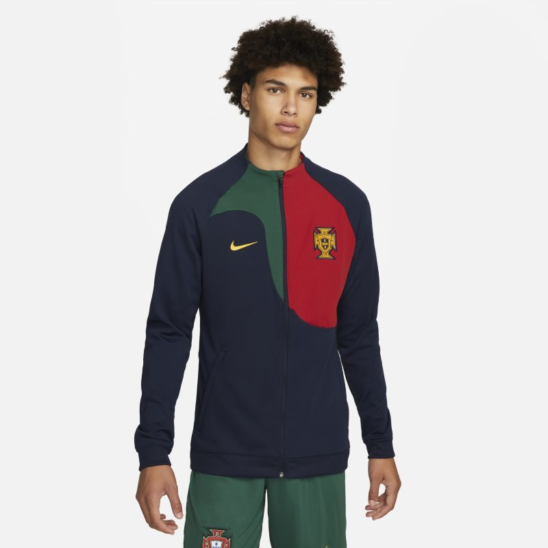 Jacka Nike Portugal Academy Pro Knit Football Jacket Blå | DH4746-451, 0