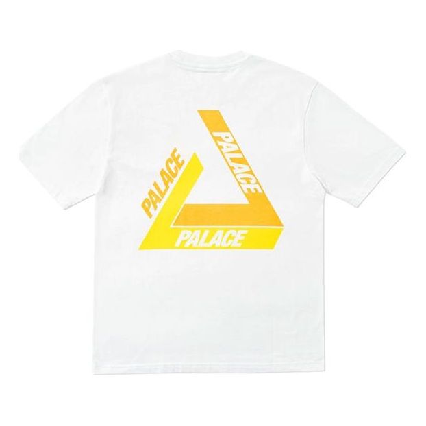 T-shirt Palace Palace Tri-Shadow Triangle Logo T-Shirt Vit | P15TS242