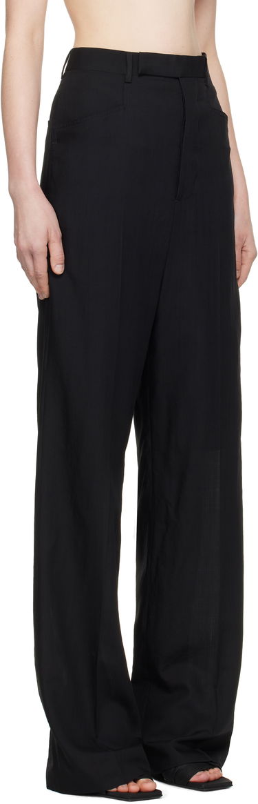 Byxor Rick Owens Rick Owens Hollywood Mastadon Trousers Svart | RP01E7352 WG, 1