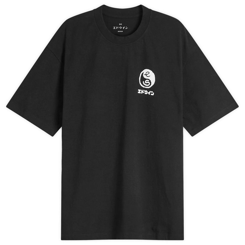 T-shirt EDWIN High Bear Graphic Tee Svart | I035030-8967