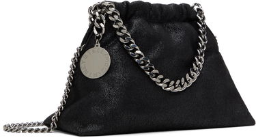 Handväska Stella McCartney Stella McCartney Falabella Drawstring Crossbody Bag Svart | 7B0144W9132, 1