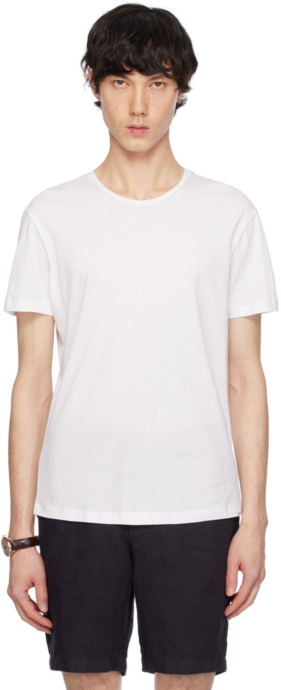 T-shirt Orlebar Brown OB-T T-Shirt Vit | 259516