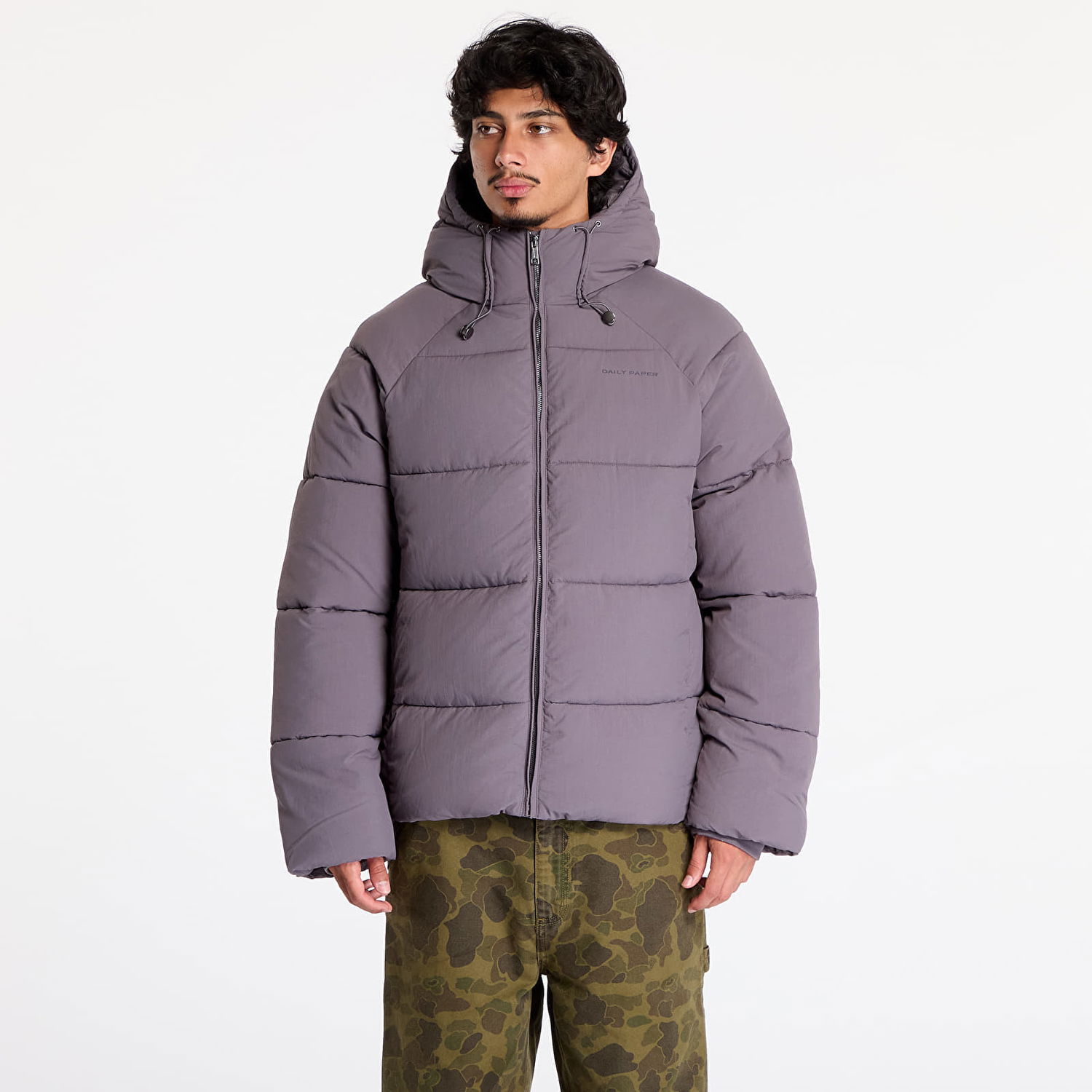 Pufferjacka DAILY PAPER Relaxed Puffer Jacket Purpur | 2422023, 0