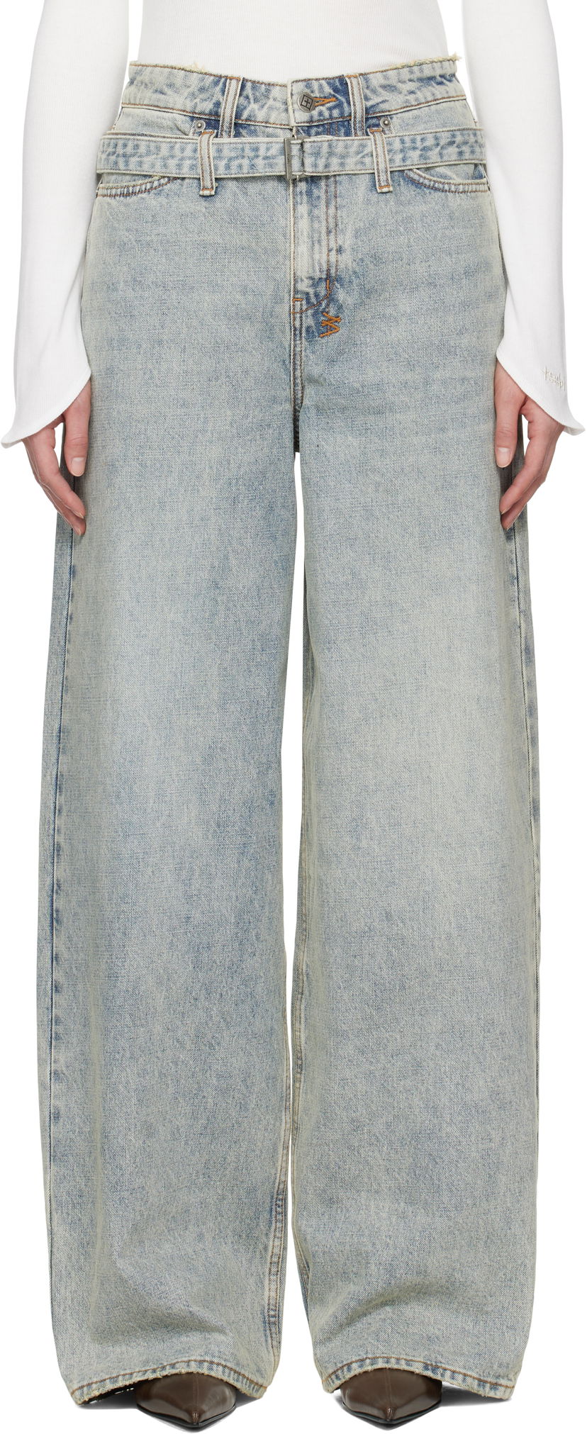 Jeans Ksubi Ksubi Baggy Jeans Blå | WSP25DJ017