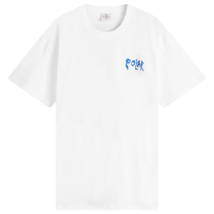 T-shirt Polar Skate Co. White Bear Graphic T-Shirt Vit | PSC-W24-21