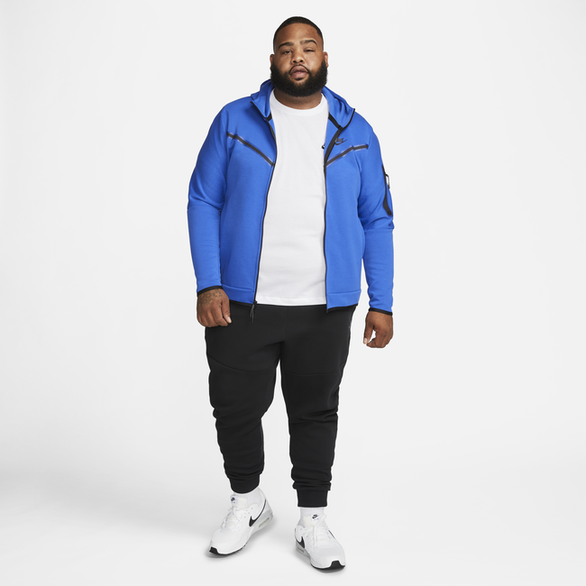 Sweatshirt Nike Sportswear Tech Fleece M Full-Zip Hoodie Blå | CU4489-480, 1
