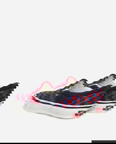 Sneakers och skor Vans Classic Slip-On Reissue 98 Checkerboard Röd | VN000E969Y01, 4