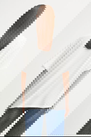 T-shirt Anine Bing Anine Bing Ashton Graphic T-Shirt Vit | A.08.11305, 2