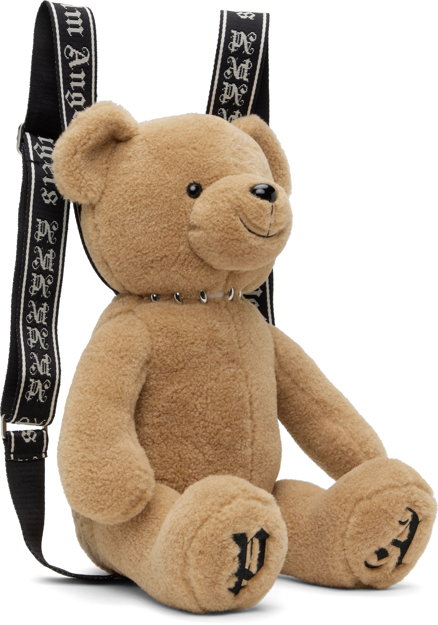 Ryggsäck Palm Angels Palm Angels 'Bear in Mind' Plush Backpack Brun | PMNB025C99FAB0016010, 1