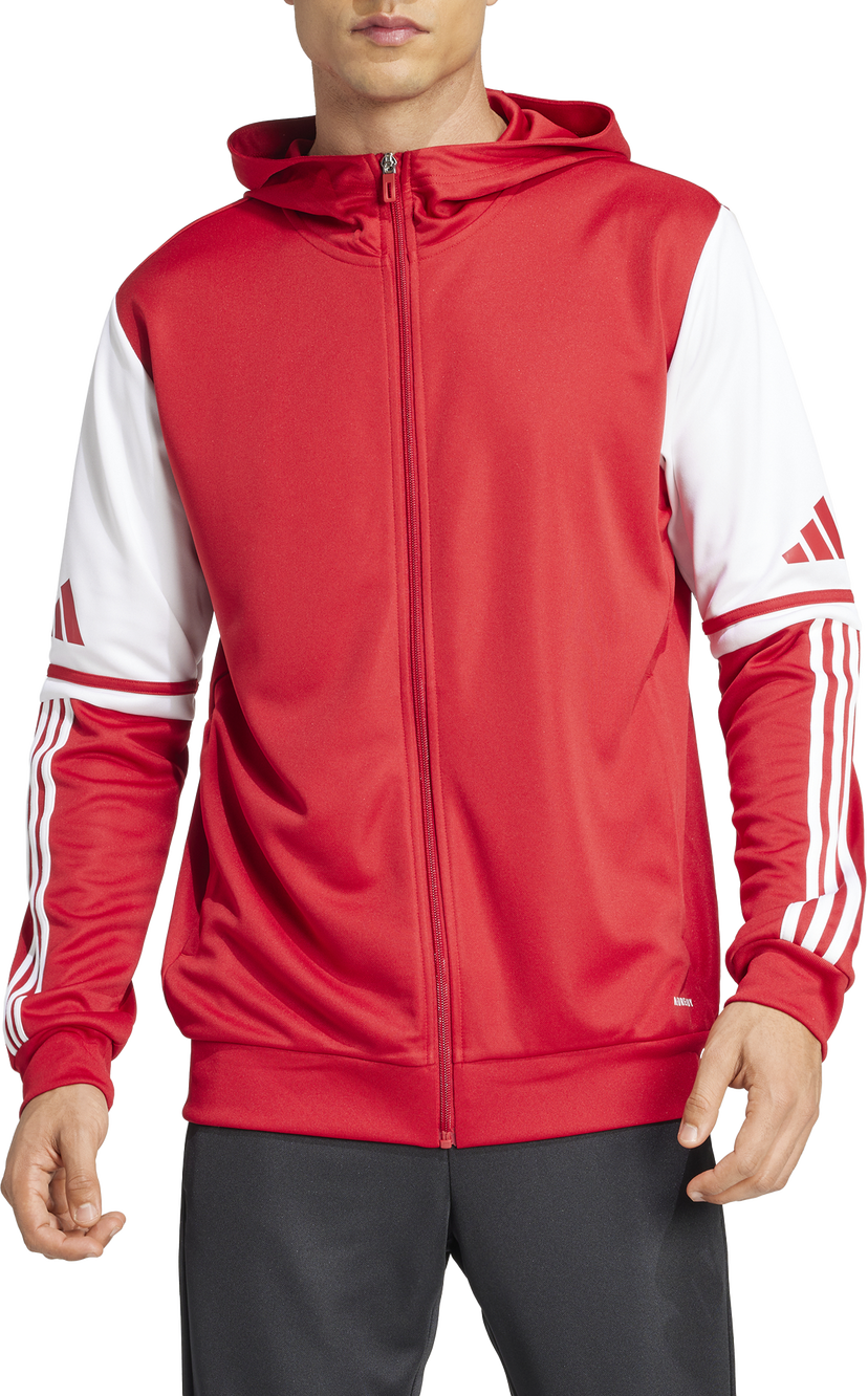 Sweatshirt adidas Performance SQUADRA25 Hooded Jacket Röd | jd2990