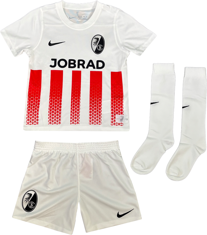 Jersey Nike SC Freiburg Home Jersey Set 2025/26 Vit | 6scfcd2244-100