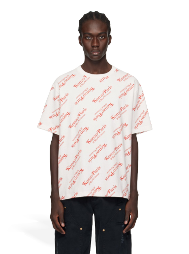T-shirt KENZO Paris VERDY Edition T-shirt "Off-White" Vit | FE58TS0044SY