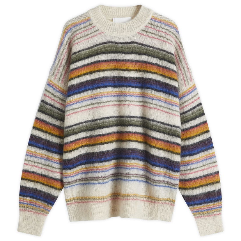 Sweater ISABEL MARANT Striped Crew Knit Vit | 25PPU0062HA-C1L09H-99MU